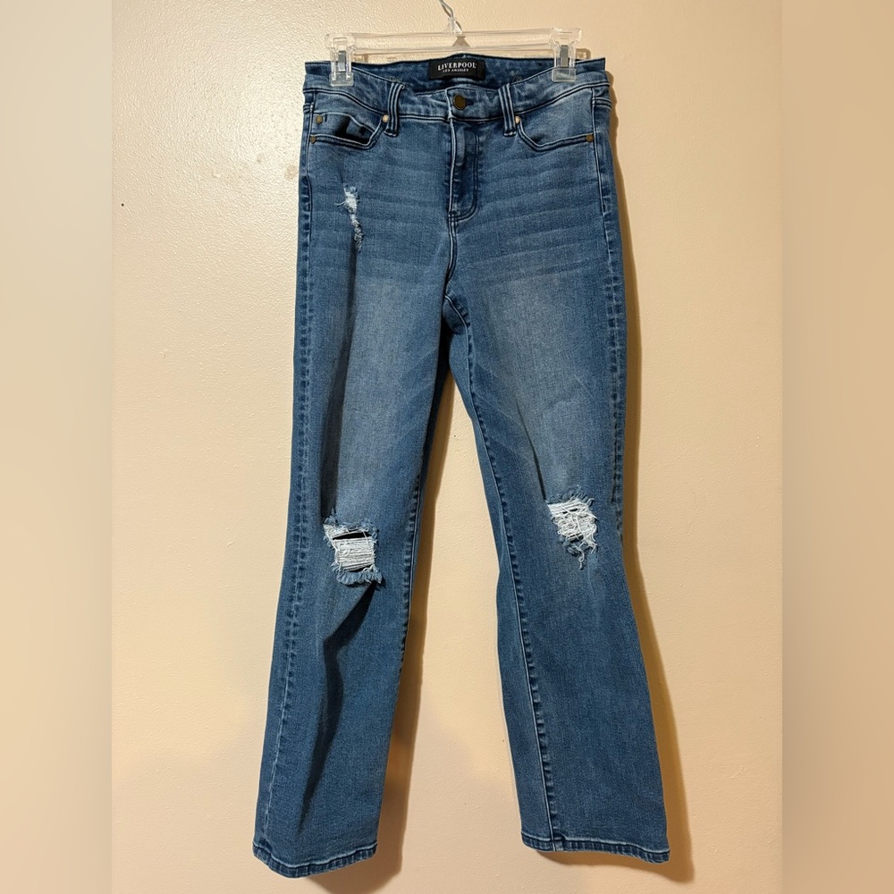 Liverpool Straight Leg Jeans Womens size 8